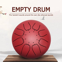 Load image into Gallery viewer, Steel Tongue Drum Set 6 Inch 8 Tune Handpan Drum Pad Tank with Drumstick Carrying Bag Percussion Instruments Accessories New